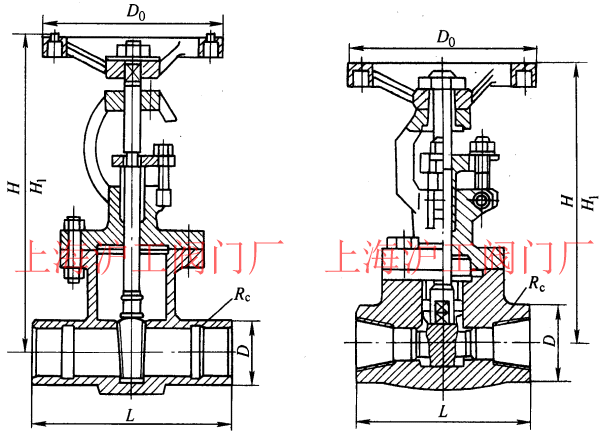 Z11HZ11Y  PN25~PN160 ƃ(ni)ݼyШʽlyμY(ji)(gu)ߴʾD